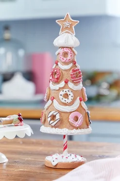Decorator's Warehouse Christmas Accents^14" Resin Donut Tree