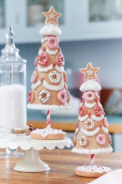 Decorator's Warehouse Christmas Accents^14" Resin Donut Tree
