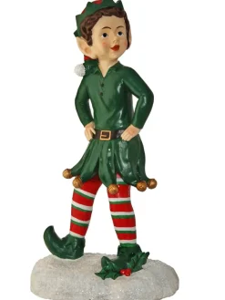 Decorator's Warehouse Christmas Resin^36" Resin Elf With Hands On Hip