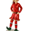 Decorator's Warehouse Christmas Resin^54" Resin Elf With Hands On Hip