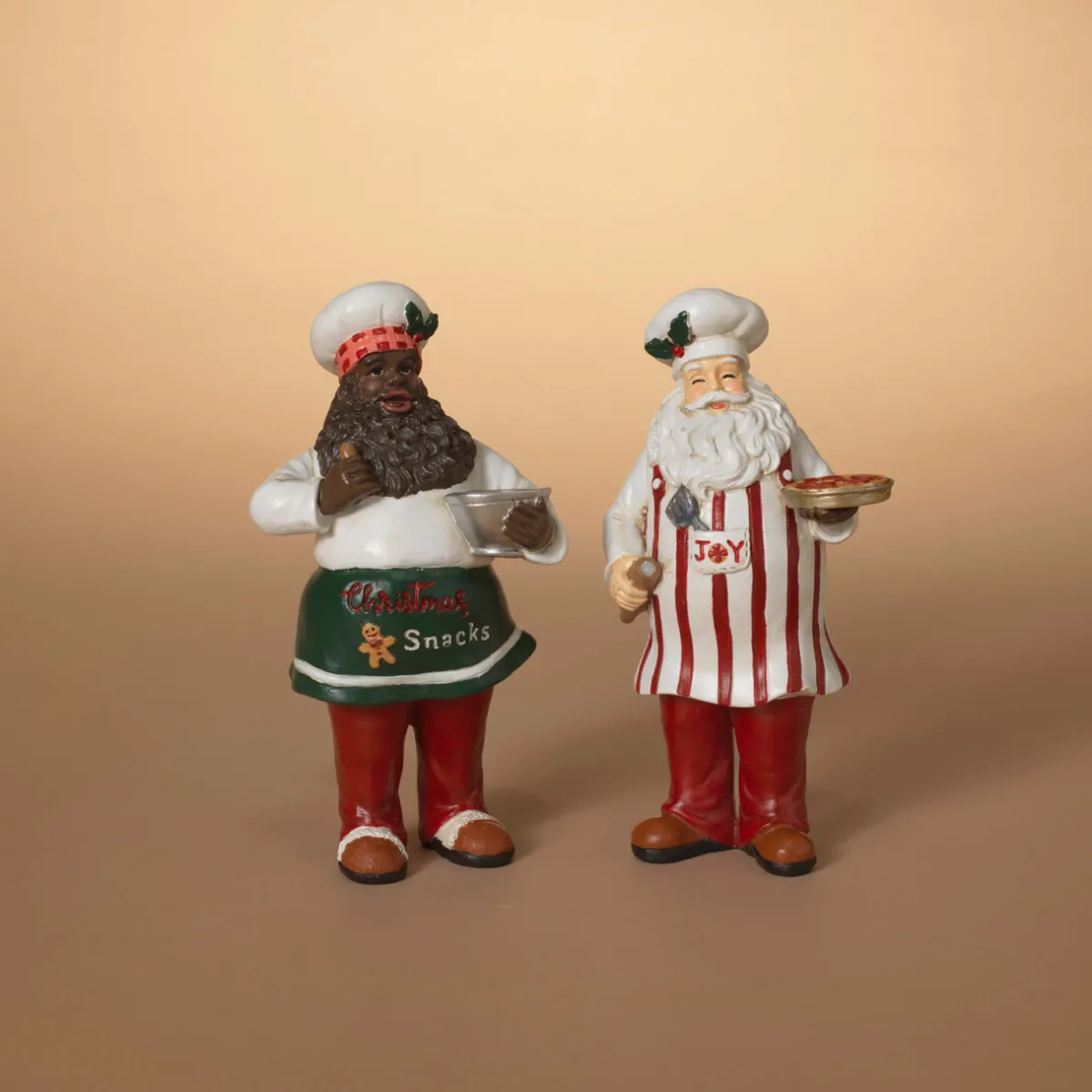Decorator's Warehouse Christmas Accents^8" Resin Holiday Chef Santa