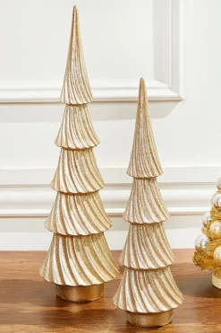 Decorator's Warehouse Christmas Accents^17" Resin Modern Tree
