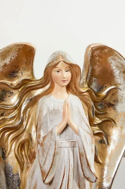 Decorator's Warehouse Christmas Accents^20" Resin Praying Flowing Angel