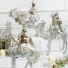 Decorator's Warehouse Christmas Accents^16" Resin Renaissance Three Kings With Animals - Set Of 3