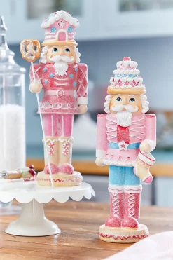Decorator's Warehouse Christmas Accents^12.5" Resin Sweets Nutcracker