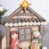 Decorator's Warehouse Christmas Accents^9” Resin Traditional Kid Nativity Scene