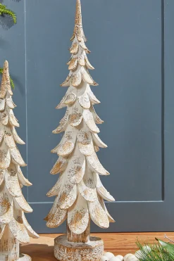 Decorator's Warehouse Christmas Accents^19" Resin Winter Forest Tree