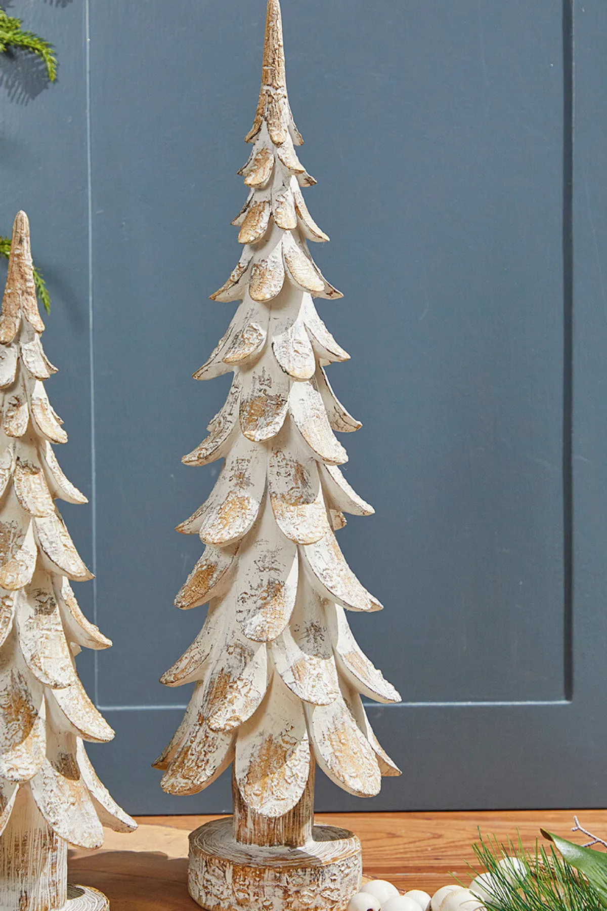 Decorator's Warehouse Christmas Accents^19" Resin Winter Forest Tree