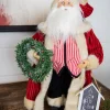 Decorator's Warehouse Christmas Accents^16” Santa Figure "Tis The Season" Sign