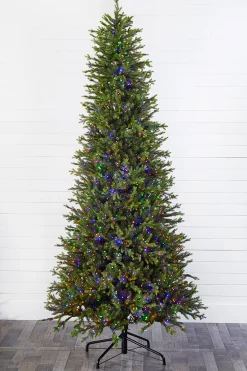 Decorator's Warehouse Christmas Trees|Christmas Trees^10' Slim Southern Fir With 2000 3mm Lights