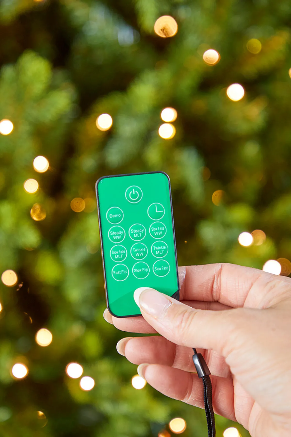 Decorator's Warehouse Christmas Trees|Christmas Trees^10' Slim Southern Fir With 2000 3mm Lights