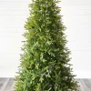 Decorator's Warehouse Christmas Trees|Christmas Trees^7.5' Slim Trinity Pine Artificial Christmas Tree With 700 Color-Changing Lights