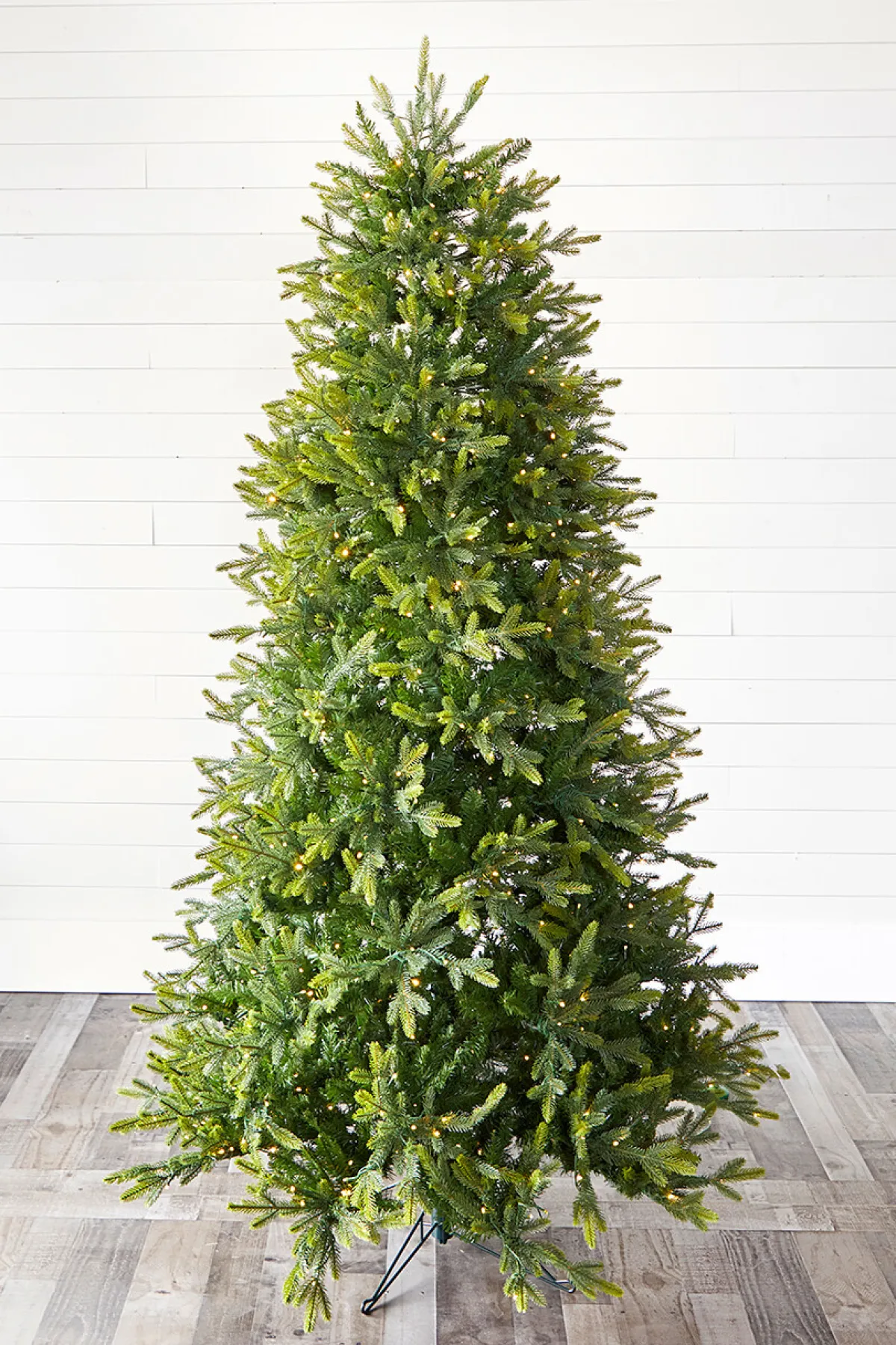 Decorator's Warehouse Christmas Trees|Christmas Trees^7.5' Slim Trinity Pine Artificial Christmas Tree With 700 Color-Changing Lights