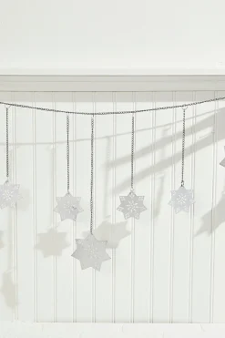 Decorator's Warehouse Christmas Garlands^54" Snowflake Garland