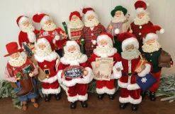 Decorator's Warehouse Christmas Accents^12” Standing Santa - The Nicholas Collection