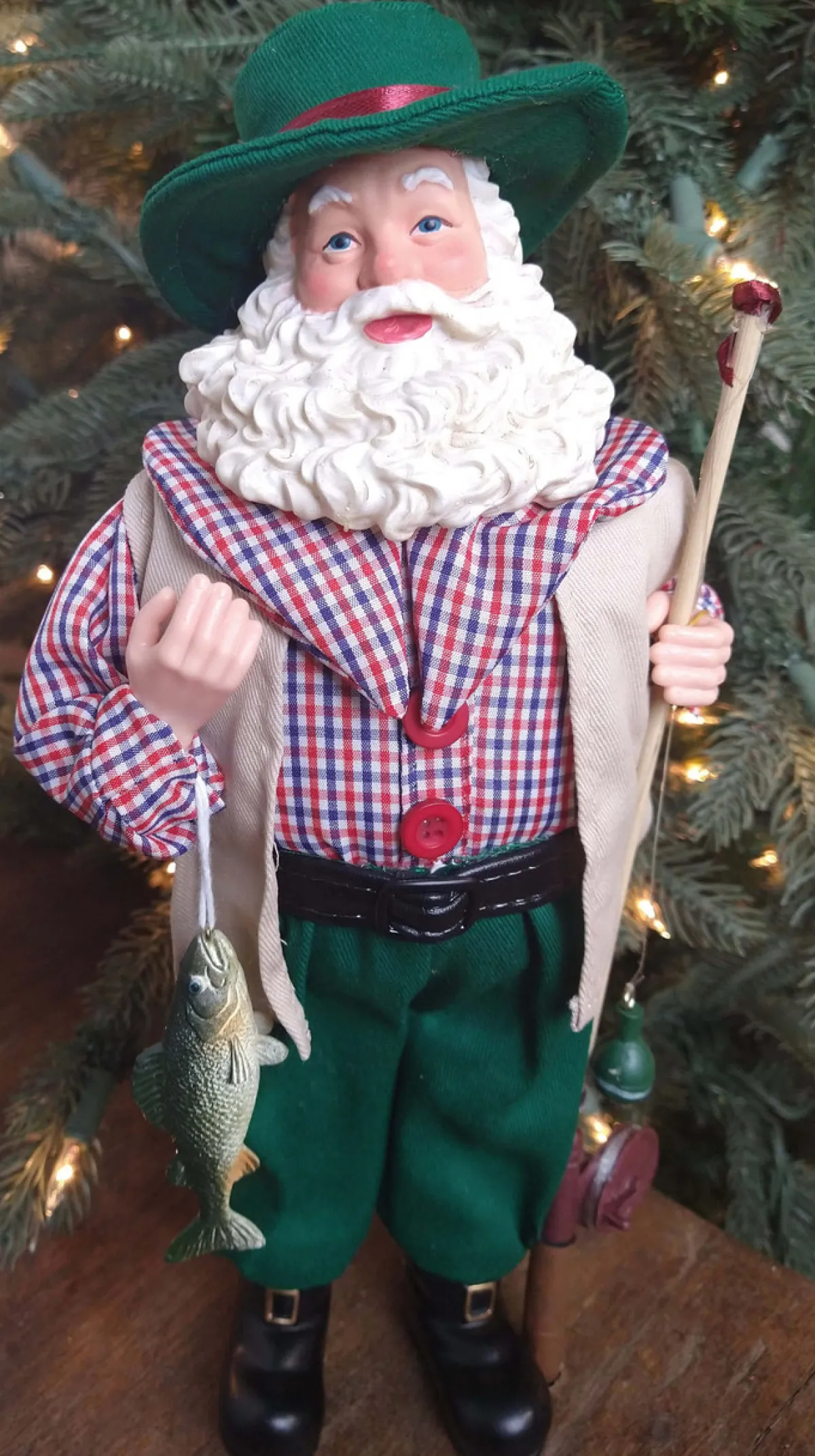Decorator's Warehouse Christmas Accents^12” Standing Santa - The Nicholas Collection