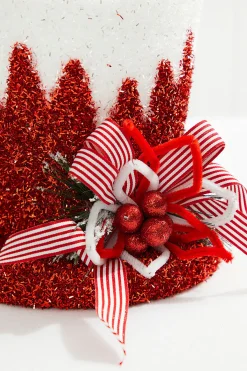 Decorator's Warehouse Christmas Accents^8” Styrofoam Hat Tree Topper