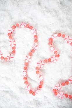 Decorator's Warehouse Christmas Garlands^72” Sugar Candy Garland