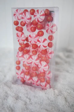Decorator's Warehouse Christmas Garlands^72” Sugar Candy Garland