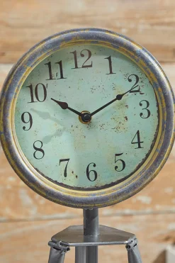 Decorator's Warehouse Christmas Accents^23” Telescope Tripod Desk Clock