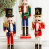 Decorator's Warehouse Christmas Accents^15" Traditional Nutcracker - 3 Assorted