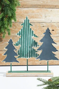 Decorator's Warehouse Christmas Accents^17.5” Trees On Stand