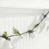 Decorator's Warehouse Christmas Garlands^67” White Country Bell Garland