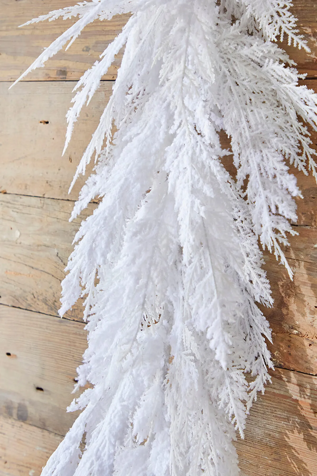 Decorator's Warehouse Christmas Garlands|Natural Greenery^48" Winter Snowy Cedar Garland