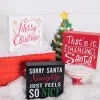 Decorator's Warehouse Christmas Accents^4” Wood Holiday Sign