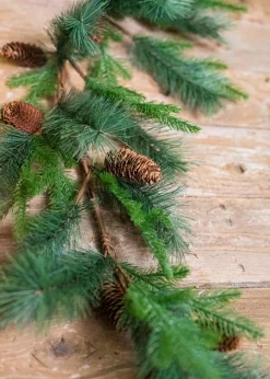 Decorator's Warehouse Christmas Garlands^5’ Woodland Mix Pine Cone Garland