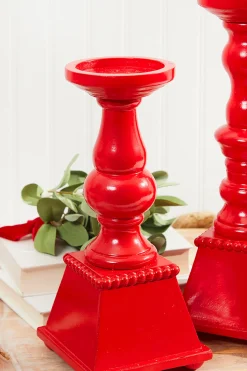 Decorator's Warehouse Christmas Accents^12" Wood/Metal Candy Stand