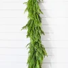Decorator's Warehouse Christmas Garlands|Natural Greenery^60" X 16" Real Touch Deluxe Norfolk Pine Garland