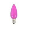 Decorator's Warehouse Outdoor Lighting^C9 Minleon LED SMD Bulb (25 Bulbs/box) - Smooth, Pink