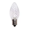Decorator's Warehouse Outdoor Lighting^C7 Platinum Elite LED SMD Bulbs (25 Bulbs/bag) - Faceted, Cool White