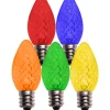 Decorator's Warehouse Outdoor Lighting^C7 Platinum Elite LED SMD Bulbs (25 Bulbs/bag) - Faceted, Multi