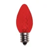 Decorator's Warehouse Outdoor Lighting^C7 Platinum Elite LED SMD Bulbs (25 Bulbs/bag) - Faceted, Red