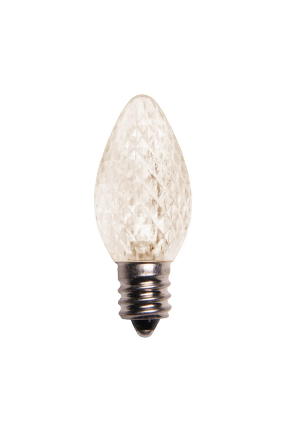 Decorator's Warehouse Outdoor Lighting^C7 Platinum Elite LED SMD Bulbs (25 Bulbs/bag) - Faceted, Warm White