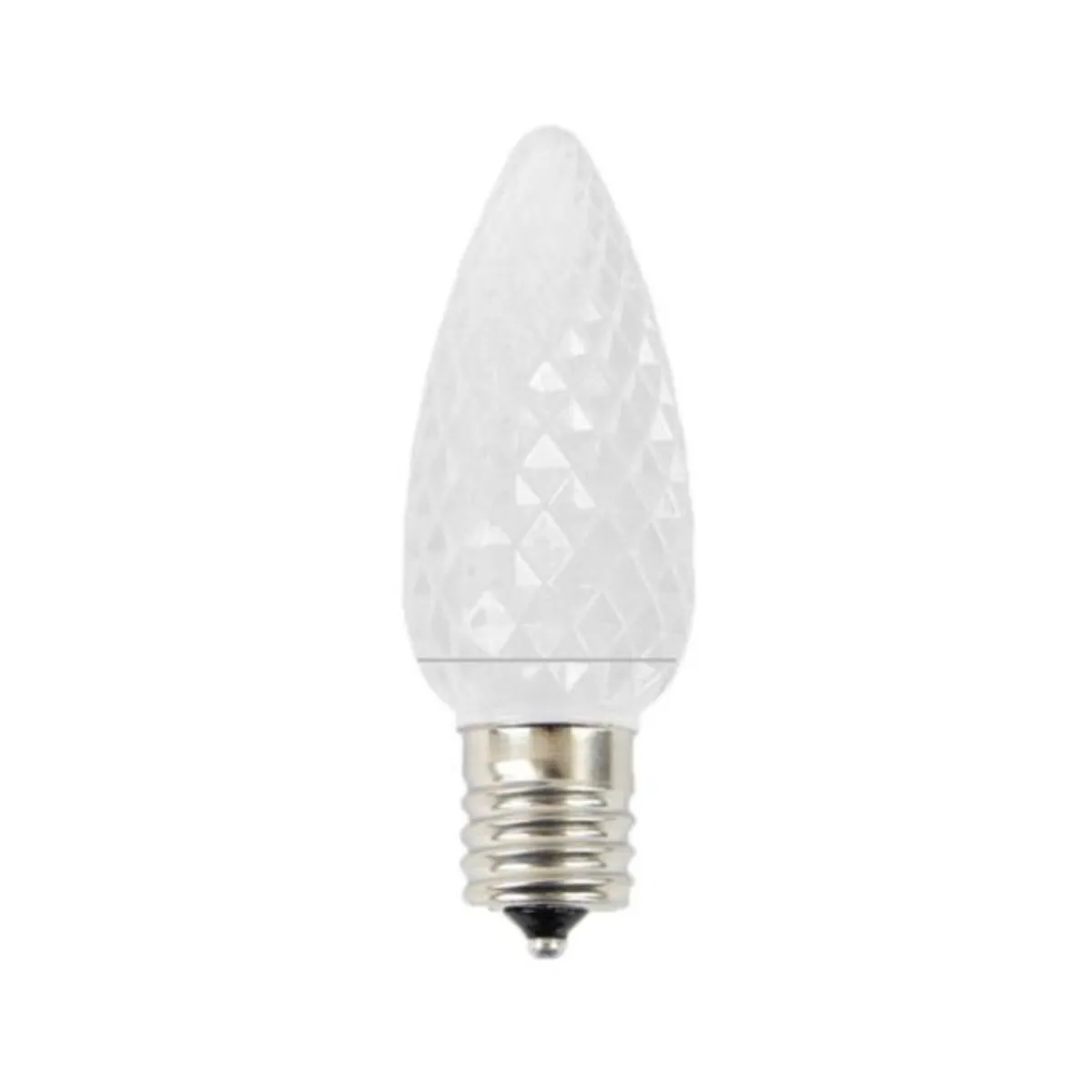 Decorator's Warehouse Bulbs|Outdoor Lighting^C9 Platinum Elite LED SMD Bulb (25 Bulbs/bag) - Faceted, Cool White