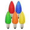 Decorator's Warehouse Bulbs|Outdoor Lighting^C9 Platinum Elite LED SMD Bulb (25 Bulbs/bag) - Faceted, Multi