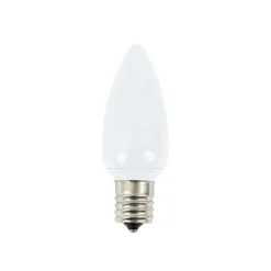 Decorator's Warehouse Bulbs|Outdoor Lighting^C9 Platinum Elite LED SMD Bulb (25 Bulbs/bag) - Frosted, Cool White