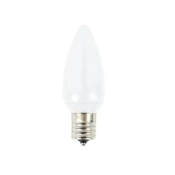 Decorator's Warehouse Bulbs|Outdoor Lighting^C9 Platinum Elite LED SMD Bulb (25 Bulbs/bag) - Smooth, Cool White