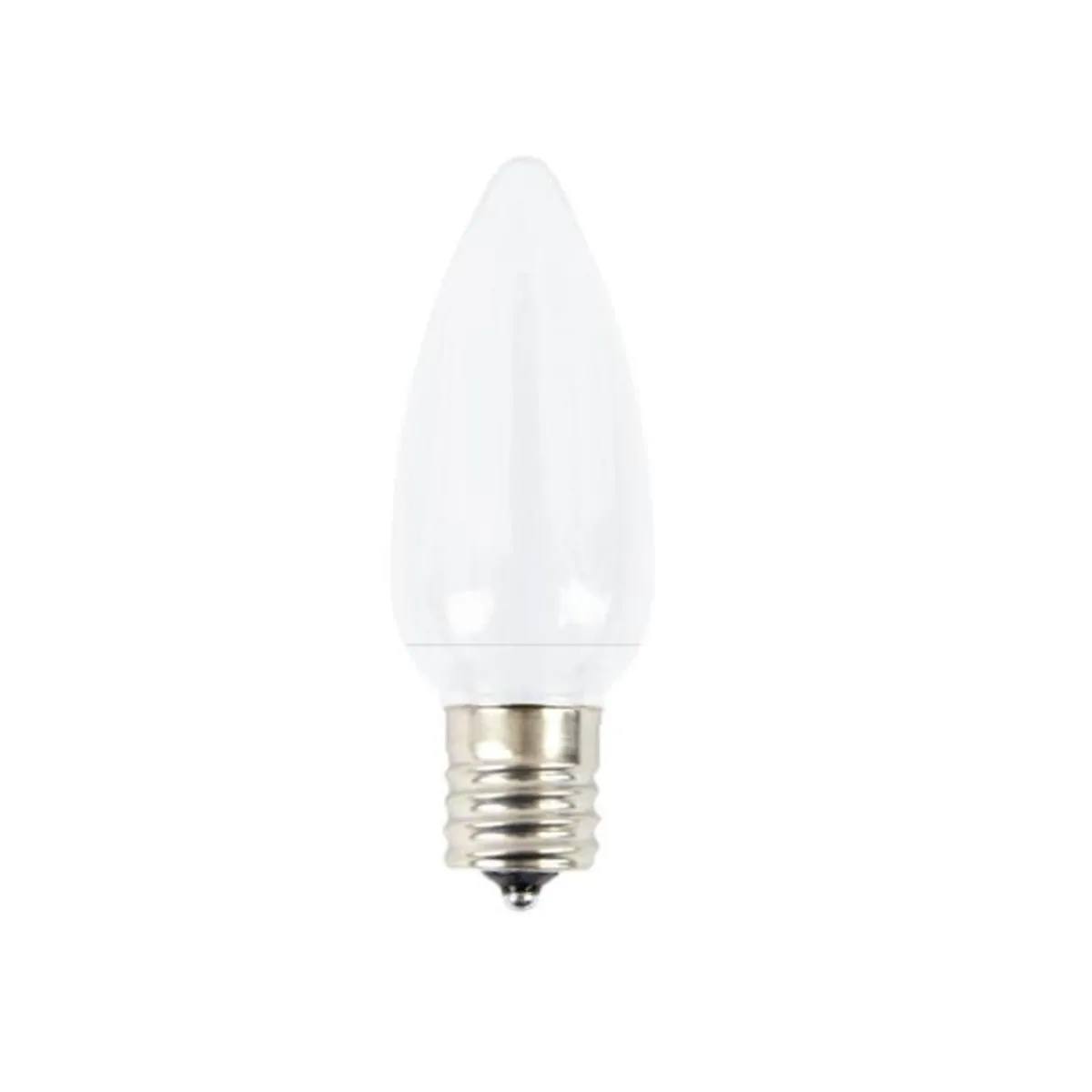 Decorator's Warehouse Bulbs|Outdoor Lighting^C9 Platinum Elite LED SMD Bulb (25 Bulbs/bag) - Smooth, Cool White