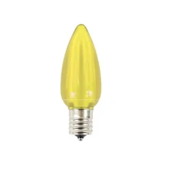Decorator's Warehouse Bulbs|Outdoor Lighting^C9 Platinum Elite LED SMD Bulb (25 Bulbs/bag) - Smooth, Yellow