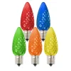 Decorator's Warehouse Bulbs|Outdoor Lighting^C9 Wonderful LED SMD Bulb (25 Bulbs/bag) - Faceted, Multi