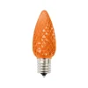 Decorator's Warehouse Bulbs|Outdoor Lighting^C9 Wonderful LED SMD Bulb (25 Bulbs/bag) - Faceted, Orange