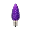 Decorator's Warehouse Bulbs|Outdoor Lighting^C9 Wonderful LED SMD Bulb (25 Bulbs/bag) - Faceted, Purple