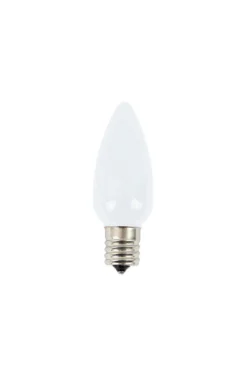 Decorator's Warehouse Bulbs|Outdoor Lighting^C9 Wonderful LED SMD Bulb (25 Bulbs/bag) - Frosted, Cool White