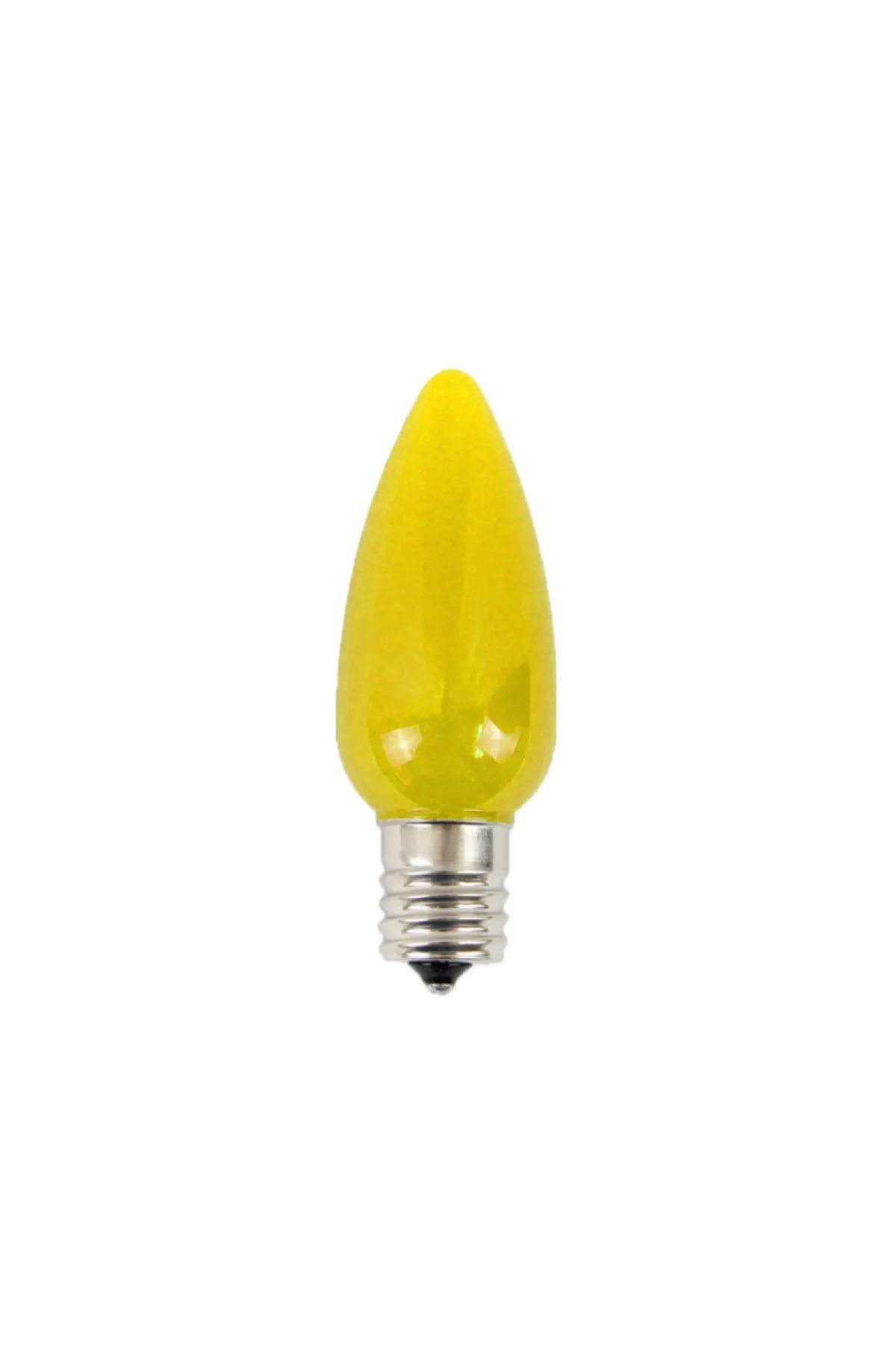 Decorator's Warehouse Bulbs|Outdoor Lighting^C9 Wonderful LED SMD Bulb (25 Bulbs/bag) - Frosted, Yellow