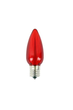 Decorator's Warehouse Bulbs|Outdoor Lighting^C9 Wonderful LED SMD Bulb (25 Bulbs/bag) - Smooth, Red