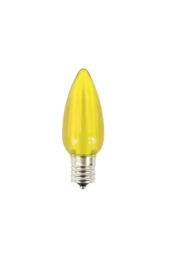 Decorator's Warehouse Bulbs|Outdoor Lighting^C9 Wonderful LED SMD Bulb (25 Bulbs/bag) - Smooth, Yellow